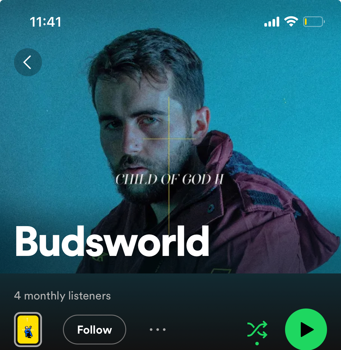 BUDSWORLD - ARTIST ON STREAMING